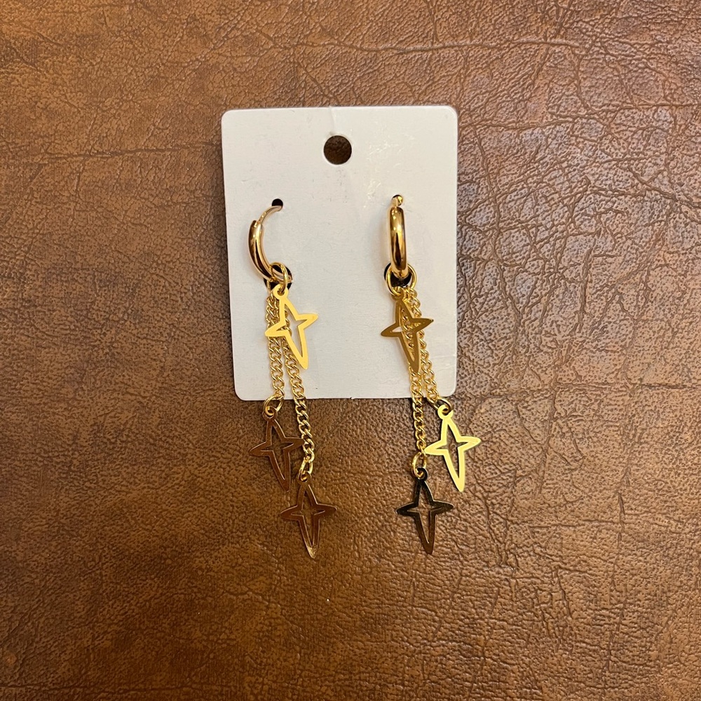 NEW Golden earrings